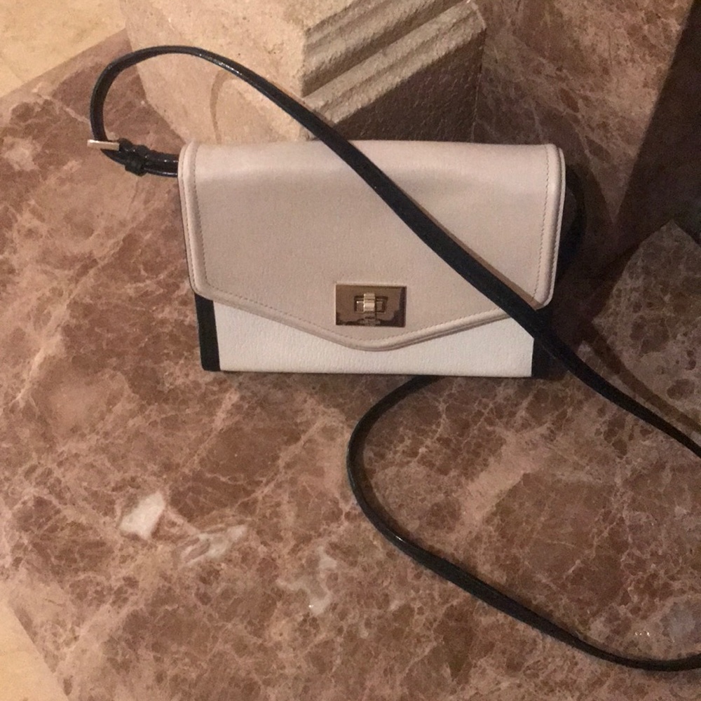 Tricolor Kate Spade crossbody purse
